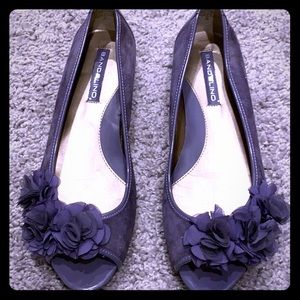 Purple flower flat